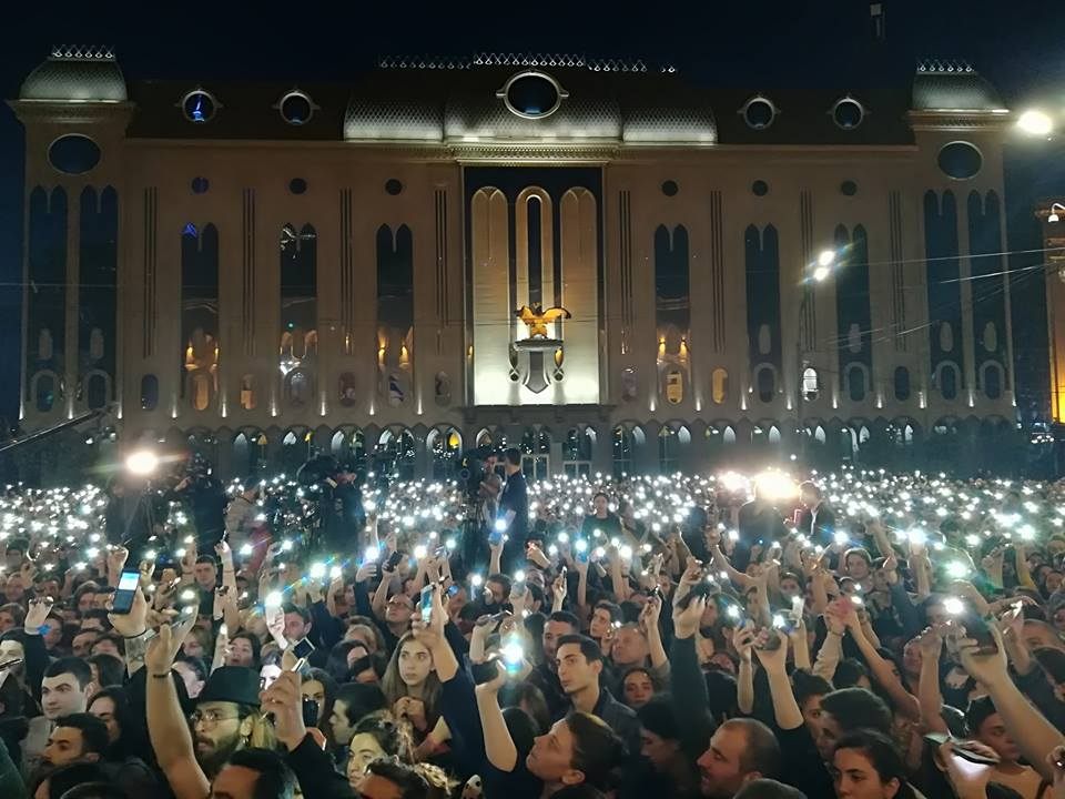 აქცია "ნუ მომკლავ" პარლამენტთან