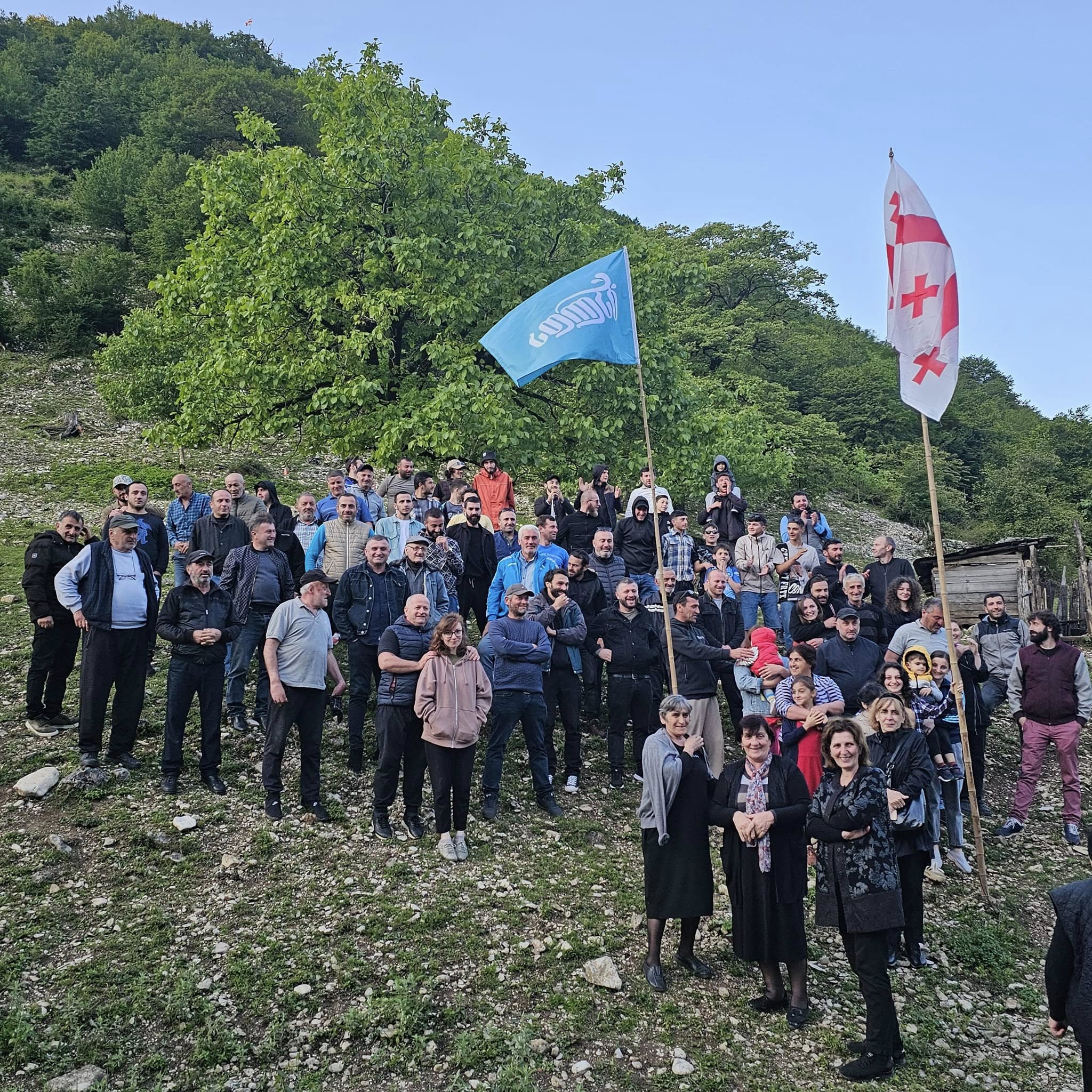 პროტესტის მონაწილეები