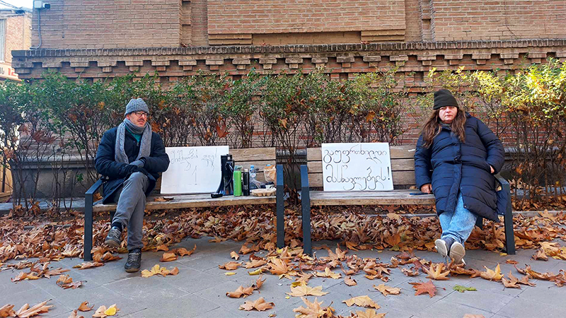 დავით ფერაძე და მაია ეკალაძე განათლების სამინისტროსთან