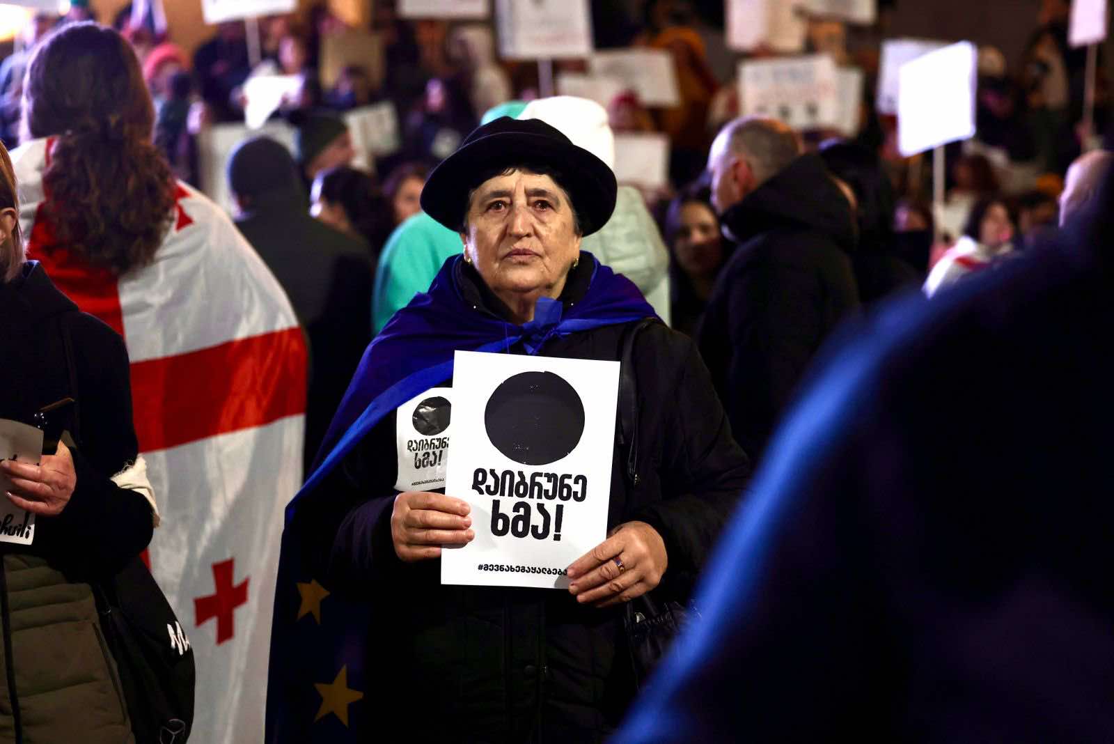 დაიბრუნე ხმა - აქცია თსუ-სთან