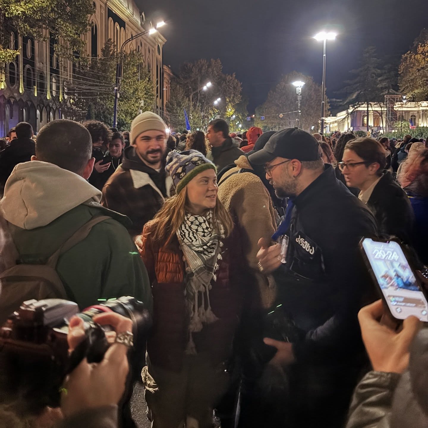 გრეტა თურნბერგი თბილისში